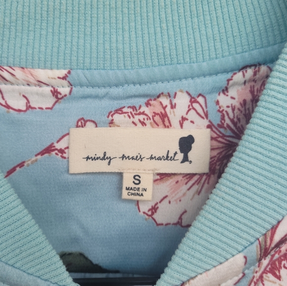 Mindy Mae's Market Floral Silky Jacket - Picture 2 of 4